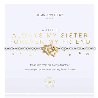 Joma Always My Sister Forever My Friend Bracelet 3795