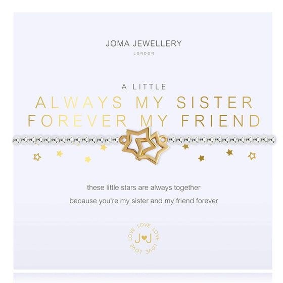 Joma Always My Sister Forever My Friend Bracelet 3795 