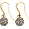 Pilgrim Clementine Gold Drop Earrings