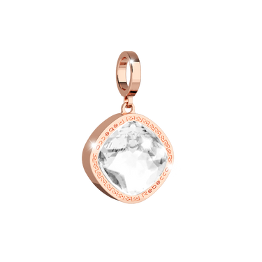 Rebecca My World Rose Gold Trilogy Charm