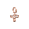 Rebecca My World Rose Gold Pacifier Charm