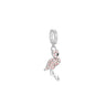 Rebecca Silver Flamingo Charm