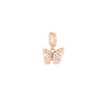 Rebecca Rose Gold Butterfly Charm