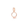 Rebecca Rose Gold Ring Charm