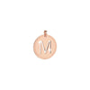 Rebecca My World Rose Gold Large Initial Charm