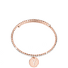 Rebecca My World Rose Gold Glam Bangle - Y