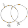 ChloBo Dusk To Dawn Bracelet Set - Gold & Silver