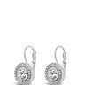 Absolute Silver Chunky Drop Earrings