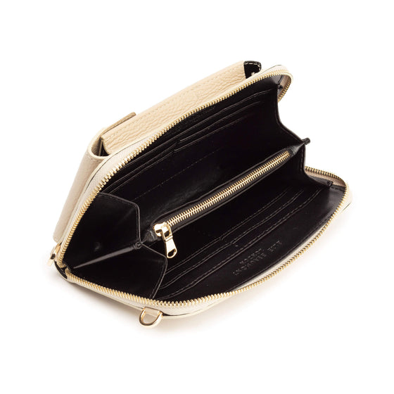 Elie Beaumont Stone Leather Phonebag