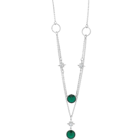 Absolute Emerald Double Necklace