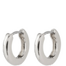 Pilgrim Francis Silver Chunky Mini Huggie Hoop Earrings