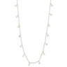 Pilgrim Maja Silver Crystal Multi Drops Fine Necklace