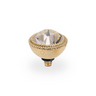 Qudo Fabero 11mm Gold Topper - Silk