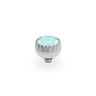 Qudo London 8mm Silver Topper - Mint Green