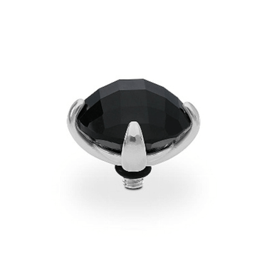 Qudo Seano 13mm Silver Topper - Jet