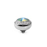 Qudo Tondo Deluxe 10mm Silver Topper - Aurora Boreale
