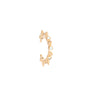 Rebecca Gold Spike Cuff