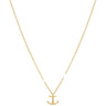 Rebecca Sentiment Necklace - Anchor