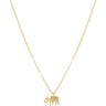 Rebecca Sentiment Necklace - Elephant