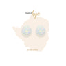 Vurchoo Africa Opalite & Silver Small Stud Earrings