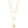 Absolute Gold Spike Locket Necklace