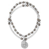 Absolute Silver & Hematite Beaded Bracelet