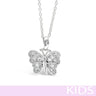 Absolute Kids Silver Butterfly Necklace
