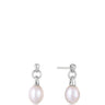 Ania Haie Pearl Drop Silver Stud Earrings
