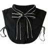 Black Bow Collar