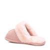Carmela Pink Suede Slippers