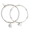 ChloBo Dusk To Dawn Bracelet Set - Two Tone