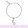 ChloBo Kids Cute Charm Feather Heart Bracelet