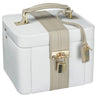 Dulwich Cream & Mink Leather Jewellery Box