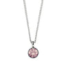 Dyrberg Kern Ette Silver Necklace - Vintage Rose