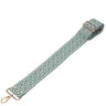 Elie Beaumont Bag Strap - Blue Knitted Diamonds