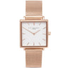 Elie Beaumont Bayswater Mesh Watch - Rose White