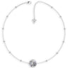 Guess 4G Logo Boule Silver Necklace