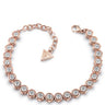 Guess Rose Gold Tennis Bracelet