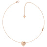 Guess Rose Gold That's Amore Necklace