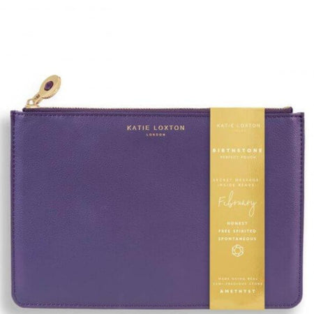 Katie Loxton Birthstone Perfect Pouch - February