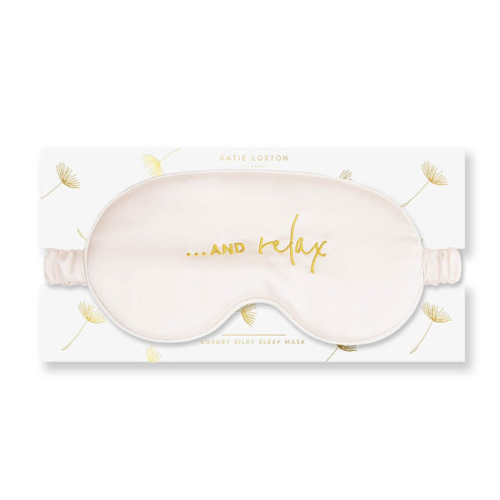Katie Loxton Satin Eye Mask - And Relax