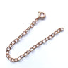Necklace Extension Chain - Rose Gold