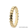 Qudo Calvisi Gold Ring