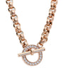 Qudo Ceccano Rose Gold Deluxe Necklace