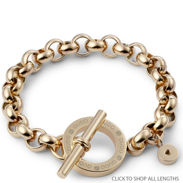 Qudo Ceccano Gold Bracelet