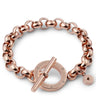 Qudo Ceccano Rose Gold Bracelet - 20cm