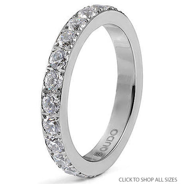 Qudo Eternity Ring - Silver