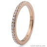 Qudo Fine Eternity Band - Rose Gold
