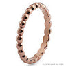 Qudo Matino Spacer Ring - Rose Gold