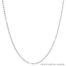 Rebecca My World Fine Silver Necklace